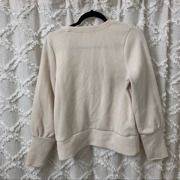 Madewell Cream Cardigan Sweater - Picture 4 of 10